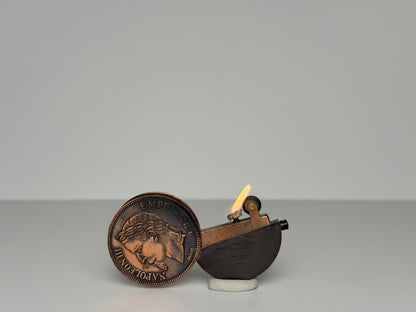 Napoleon III Coin Lighter