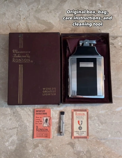 1930s Ronson Mastercase Lighter