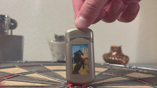 Hologram Horse Butane Lighter